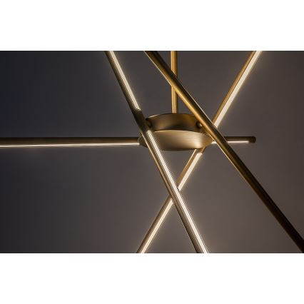 Rabalux - LED Csillár zsinóron LED/40W/230V 3000K arany