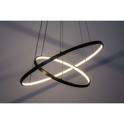 Rabalux - LED Fényerőszabályozható kábelen függő csillár LED/75W/230V 3000-6500K + távirányító