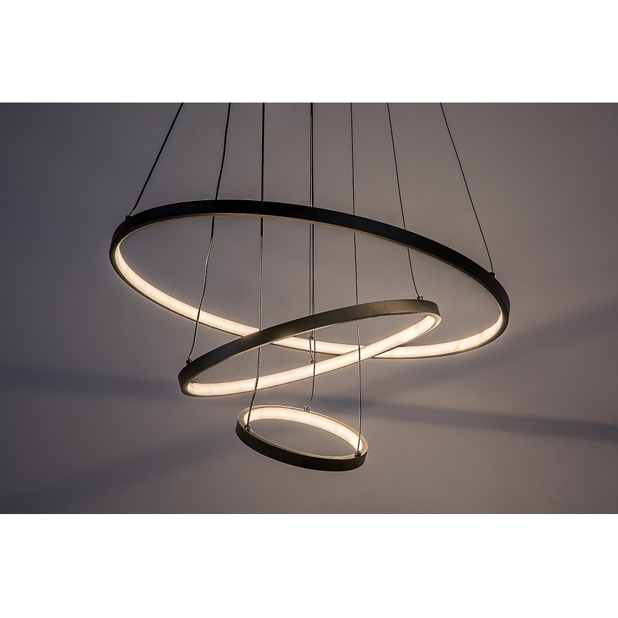 Rabalux - Dimmelhető LED csillár kábelen LED/90W/230V 3000-6500K + távirányító