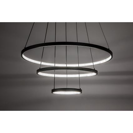 Rabalux - Dimmelhető LED csillár kábelen LED/90W/230V 3000-6500K + távirányító