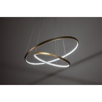 Rabalux - LED dimmelhető kábelre függesztett csillár LED/75W/230V 3000-6500K + távirányító
