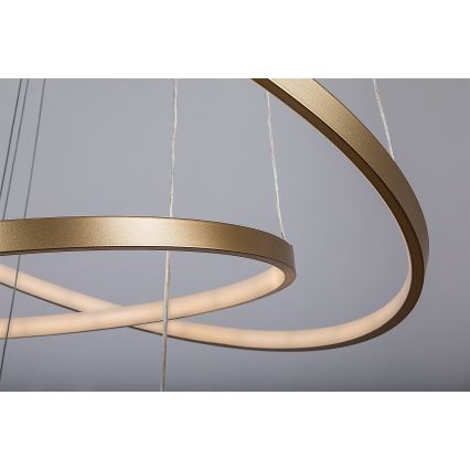 Rabalux - Dimmelhető LED csillár kábeles függesztéssel LED/90W/230V 3000-6500K + távirányító
