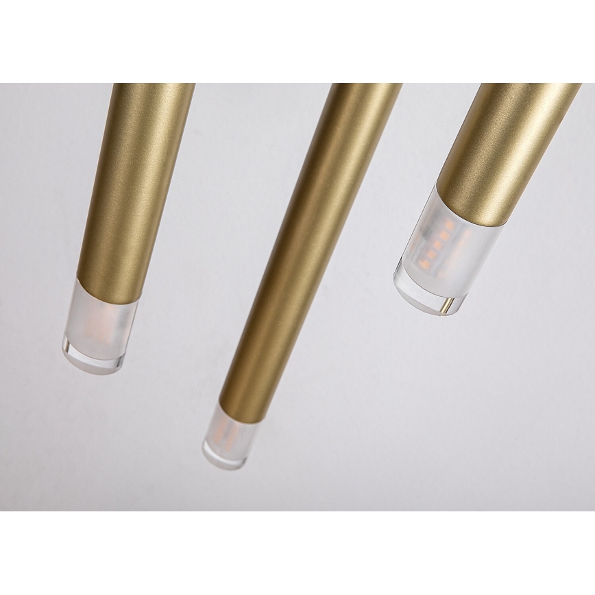 Rabalux - Csillár zsinóron 3xG9/5W/230V arany