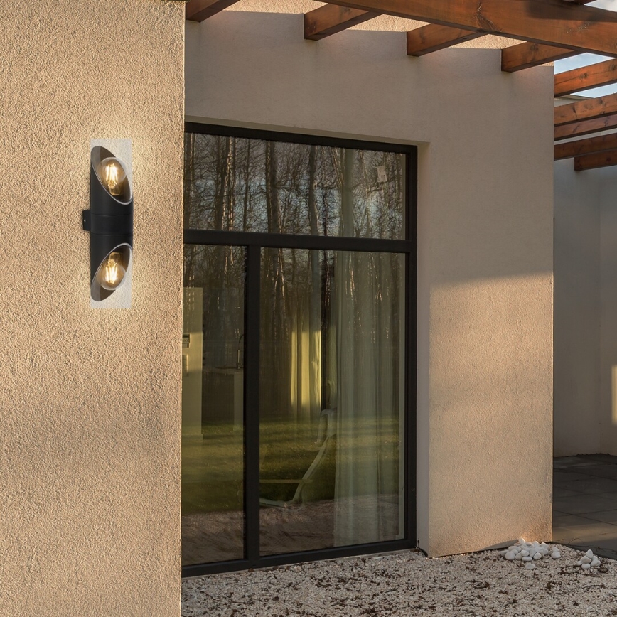 Rabalux - Kültéri fali lámpa 2xE27/28W/230V IP54