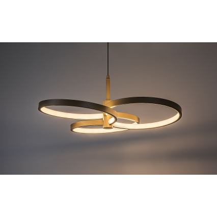 Rabalux - LED dimmelhető, kábelre függesztett csillár LED/50W/230V 3000-6500K + távirányító