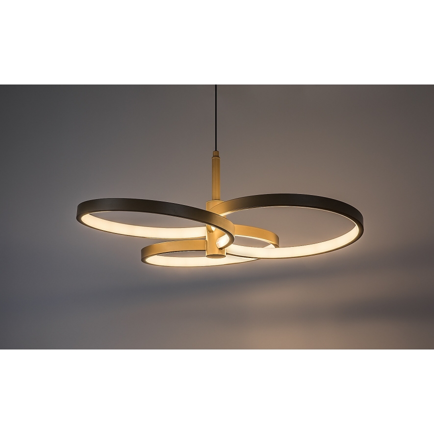 Rabalux - LED dimmelhető, kábelre függesztett csillár LED/50W/230V 3000-6500K + távirányító