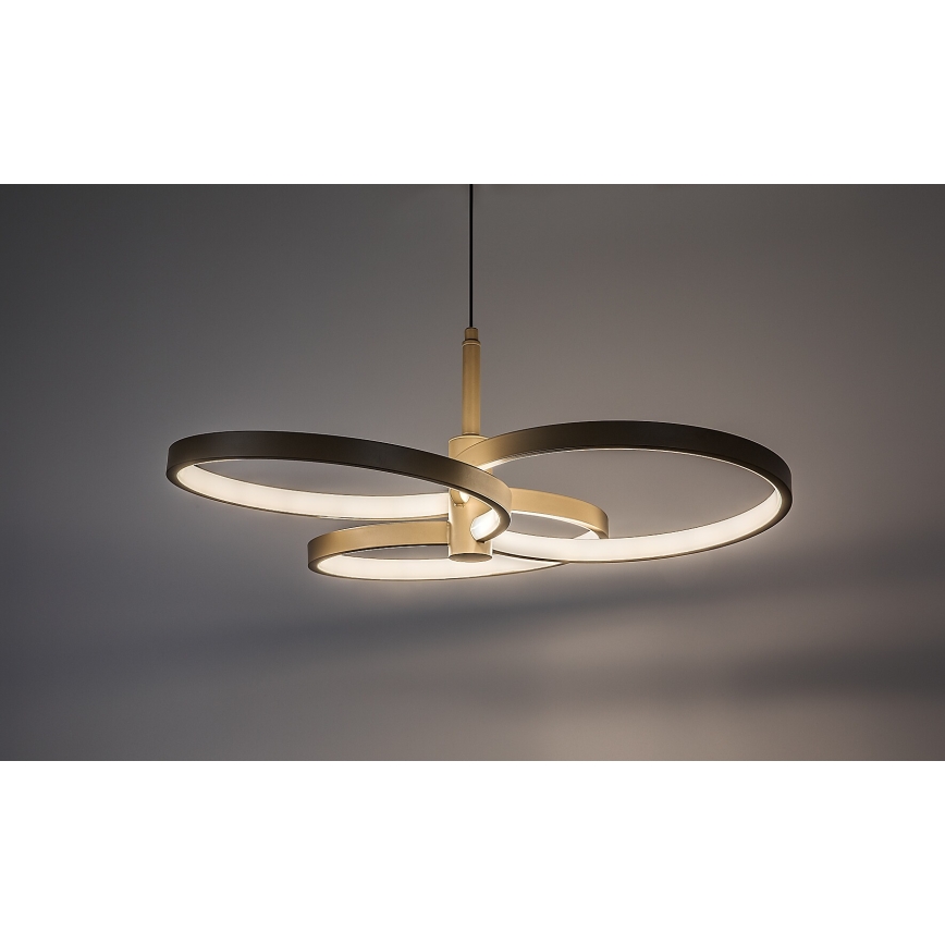 Rabalux - LED dimmelhető, kábelre függesztett csillár LED/50W/230V 3000-6500K + távirányító