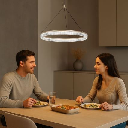 Rabalux - LED fényerőszabályozható kábeles csillár LED/24W/230V 3000–6500K + távirányító