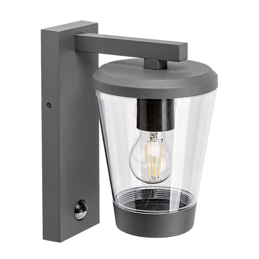 Rabalux - Kültéri fali lámpa mozgásérzékelővel 1xE27/40W/230V IP44