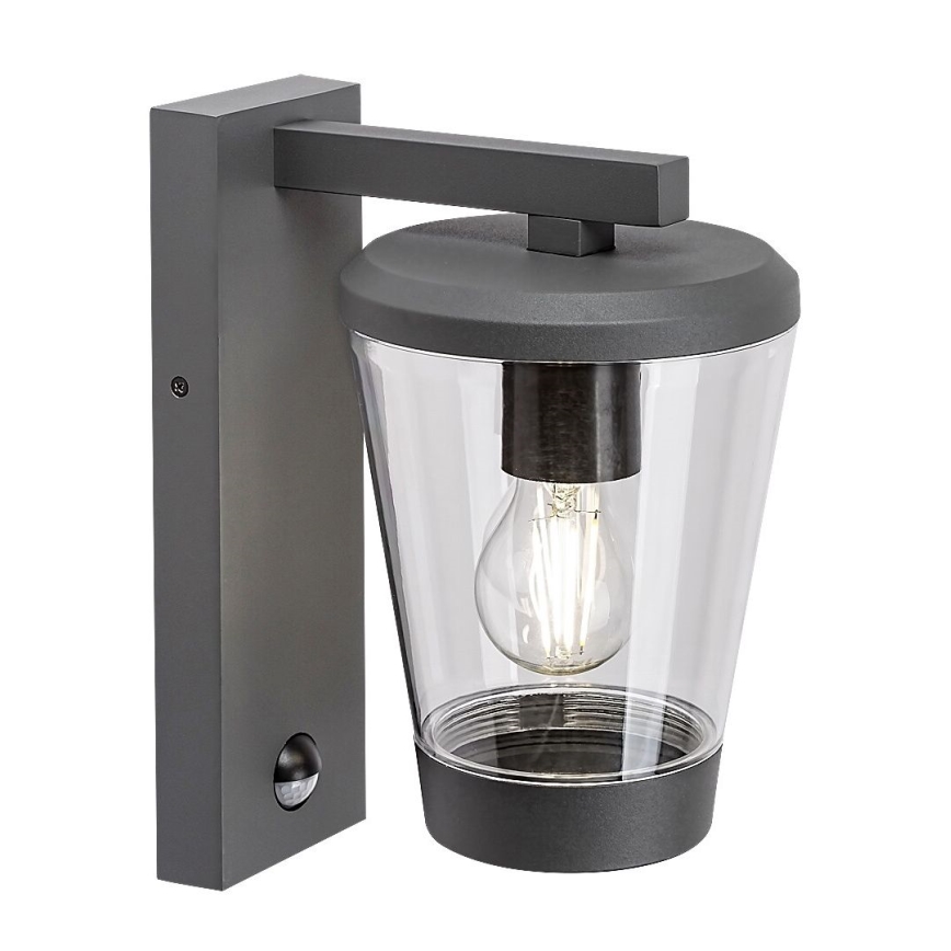 Rabalux - Kültéri fali lámpa mozgásérzékelővel 1xE27/40W/230V IP44