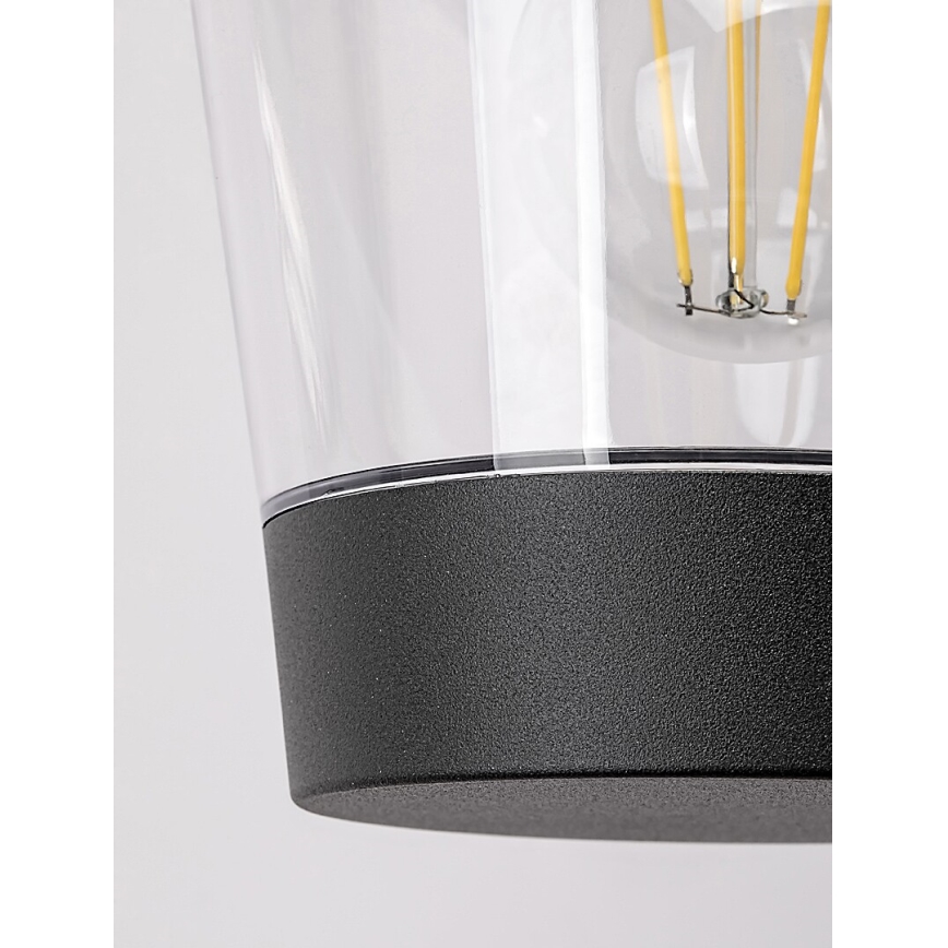 Rabalux - Kültéri fali lámpa mozgásérzékelővel 1xE27/40W/230V IP44