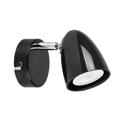 Rabalux - Fali spotlámpa 1xGU10/5W/230V fekete