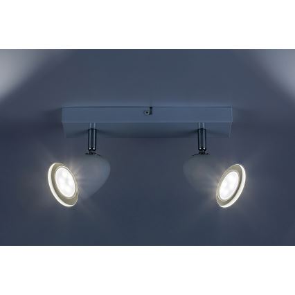 Rabalux - Spotlámpa 2xGU10/5W/230V fehér