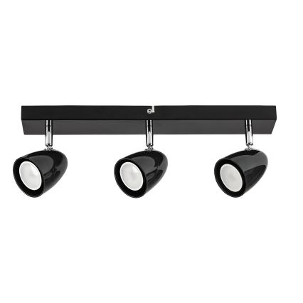 Rabalux - Spotlámpa 3xGU10/5W/230V fekete