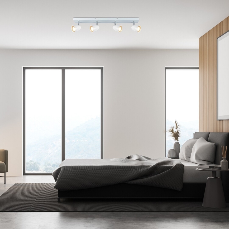 Rabalux - Spotlámpa 4xGU10/5W/230V fehér