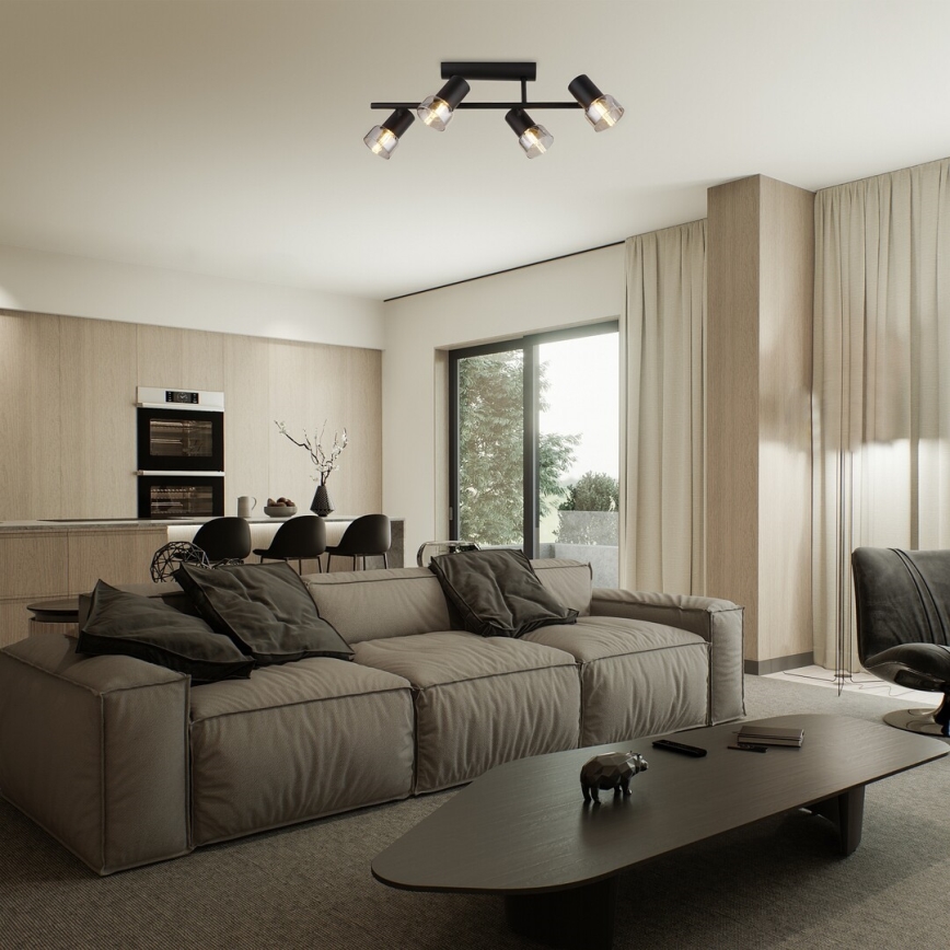 Rabalux - Felületre szerelhető csillár  4xE14/15W/230V