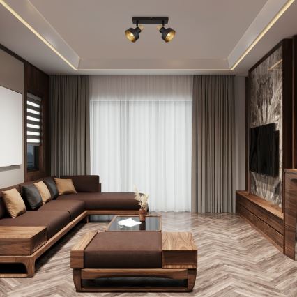 Rabalux - Spotlámpa 2xE14/15W/230V