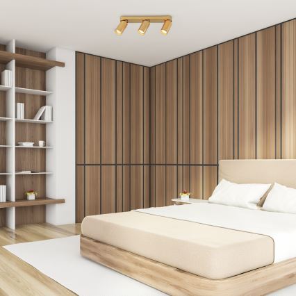 Rabalux - Spotlámpa 3xGU10/5W/230V arany