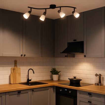 Rabalux - Spotlámpa 4xE14/40W/230V