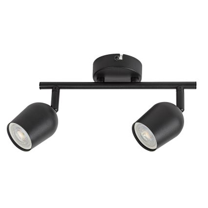 Rabalux - 2x GU10 spotlámpa, 15 W, 230 V, fekete