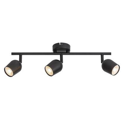 Rabalux - Fekete 3xGU10/15W/230V spotlámpa