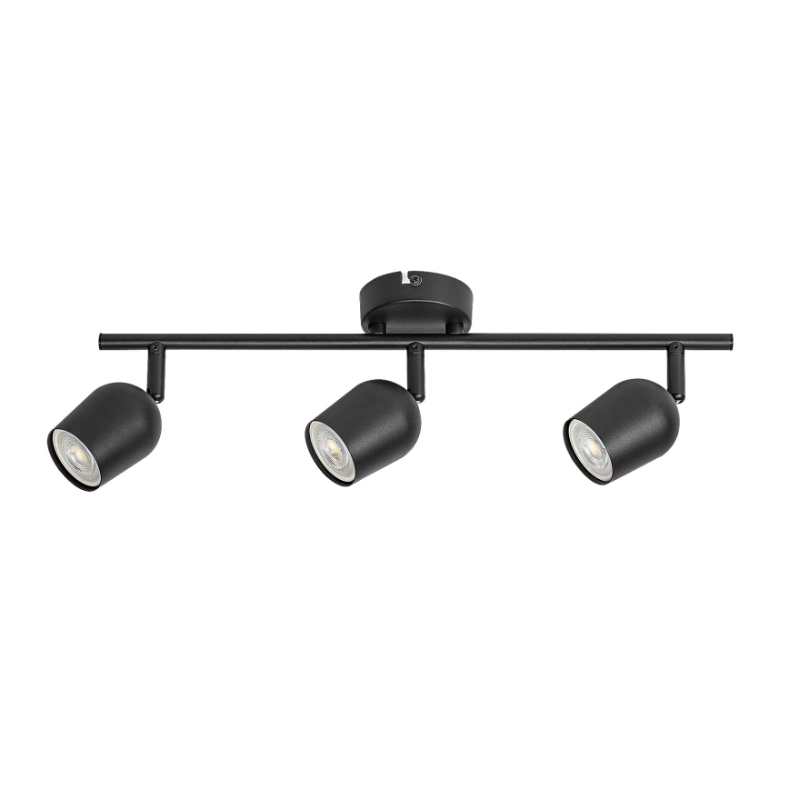 Rabalux - Fekete 3xGU10/15W/230V spotlámpa