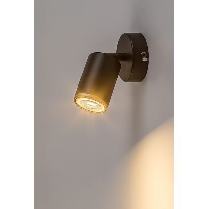 Rabalux - fali spotlámpa 1xGU10/15W/230V fekete