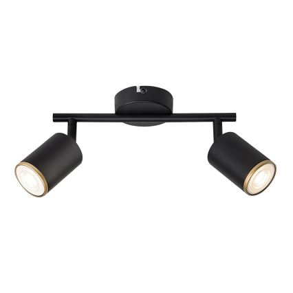Rabalux - Spotlámpa 2xGU10/15W/230V fekete