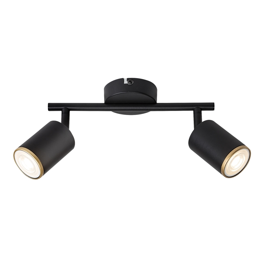 Rabalux - Spotlámpa 2xGU10/15W/230V fekete