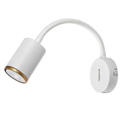 Rabalux - Fehér fali irányítható spotlámpa 1xGU10/15W/230V