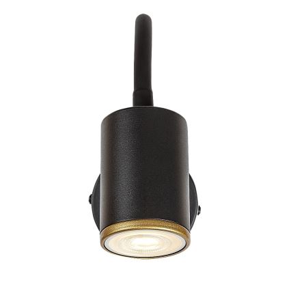 Rabalux - Fali spotlámpa 1xGU10/15W/230V, fekete