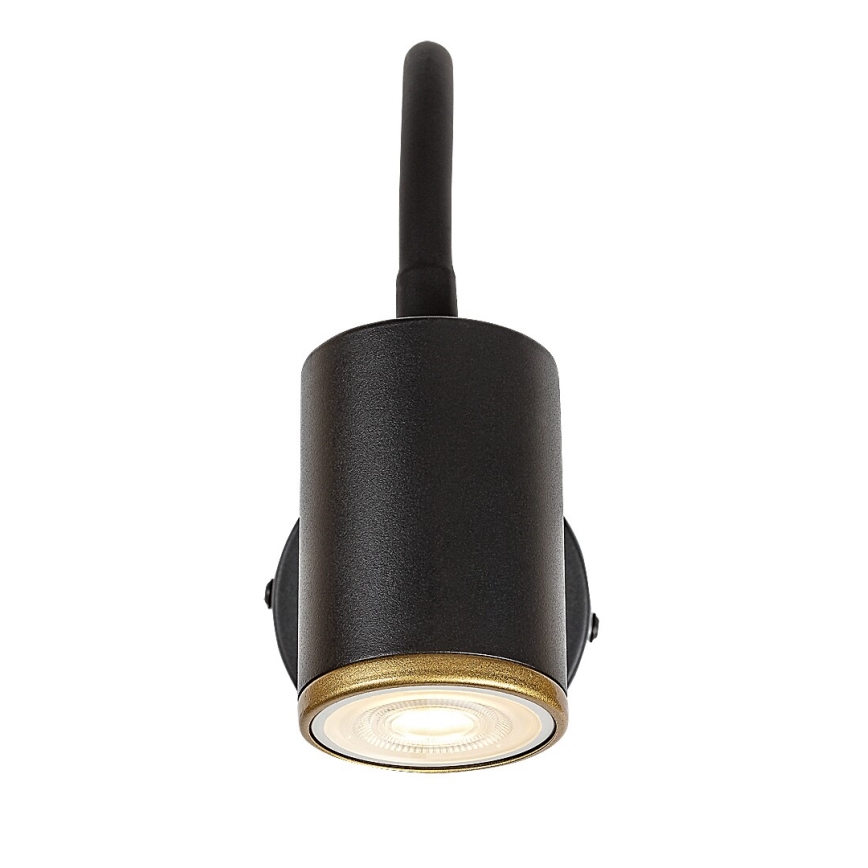 Rabalux - Fali spotlámpa 1xGU10/15W/230V, fekete