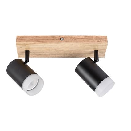 Rabalux - Mennyezeti spotlámpa 2xGU10/5W/230V tölgy