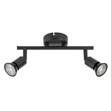 Rabalux - Spotlámpa 2xGU10/25W/230V fekete