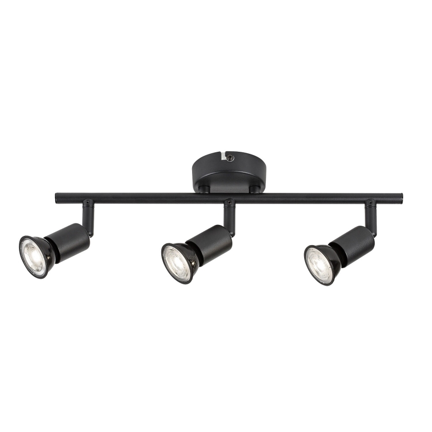 Rabalux - Spotlámpa 3xGU10/25W/230V fekete