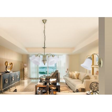 Rabalux - Csillár láncon 5xE14/40W/230V