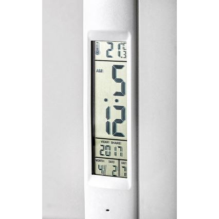 Rabalux - LED Dimmelhető asztali lámpa kijelzővel LED/5W/5V 2600mAh 3000-6000K