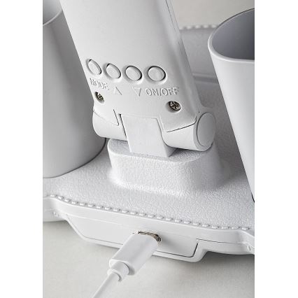 Rabalux - LED dimmelhető asztali lámpa ventilátorral LED/7W/5V 3000/4000/6500K