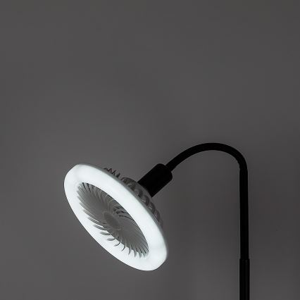 Rabalux - LED dimmelhető állólámpa ventilátorral átm. 30 cm 1xE27/16W/230V 3000-6500K + távirányító