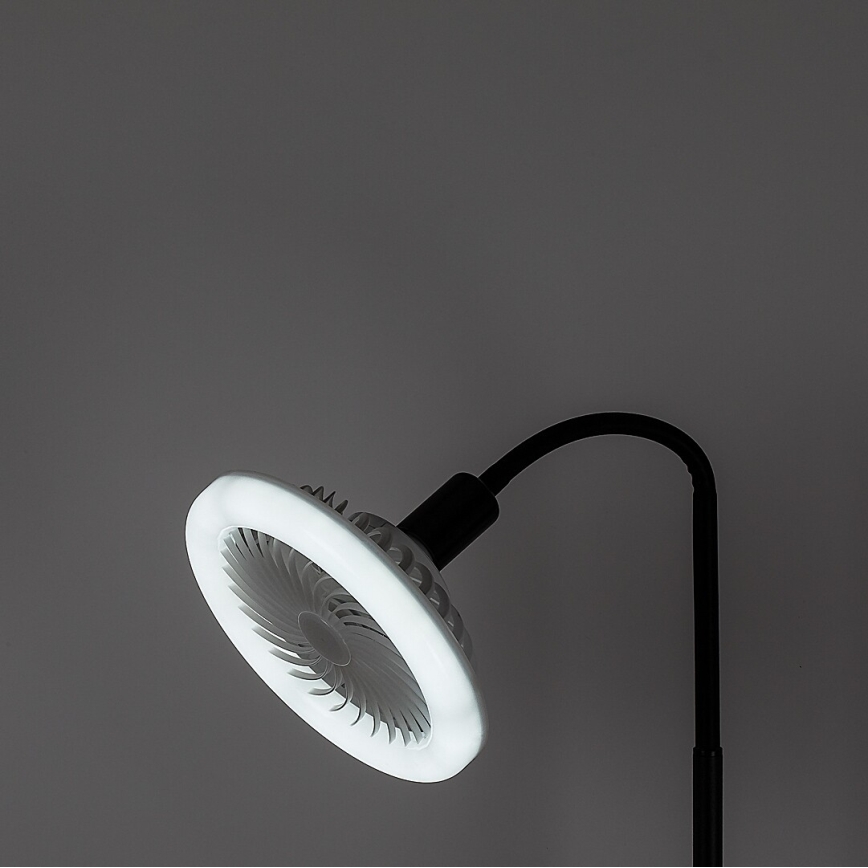 Rabalux - LED dimmelhető állólámpa ventilátorral átm. 30 cm 1xE27/16W/230V 3000-6500K + távirányító