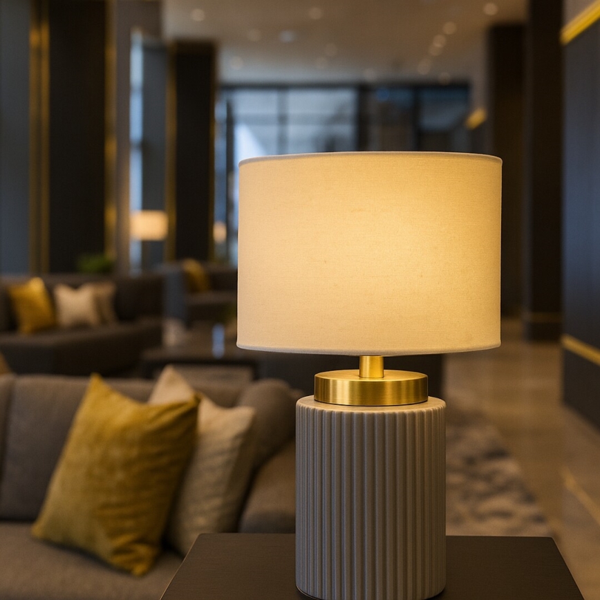 Rabalux - Asztali lámpa 1xE14/40W/230V szürke