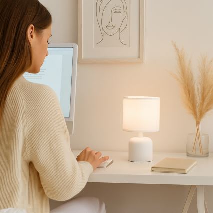 Rabalux - Asztali lámpa 1xE14/40W/230V fehér