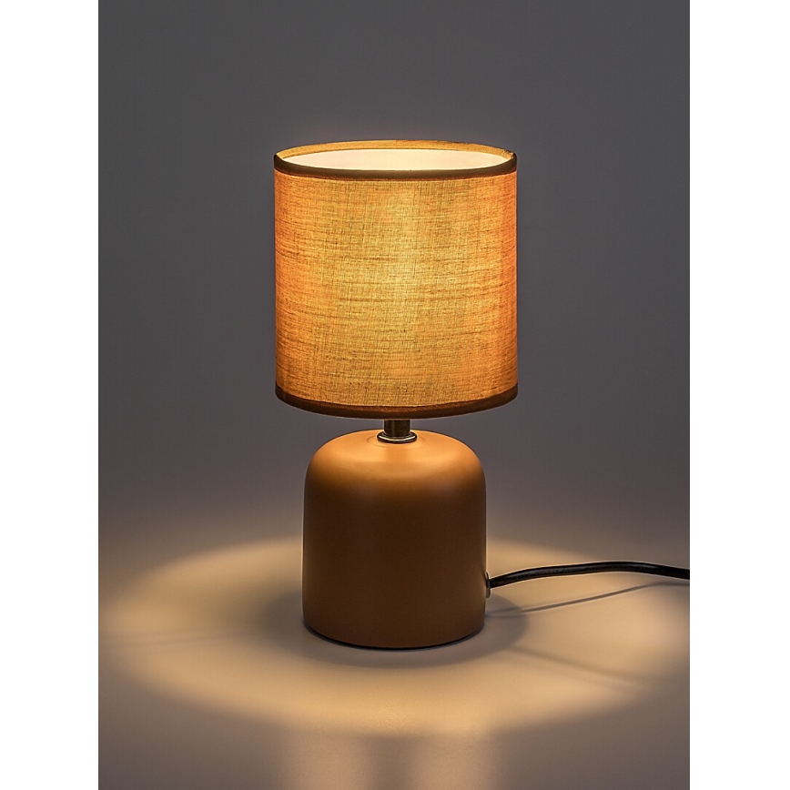 Rabalux - Asztali lámpa 1xE14/40W/230V barna