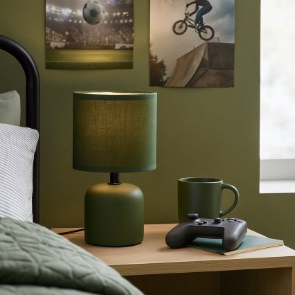 Rabalux - Asztali lámpa 1xE14/40W/230V zöld