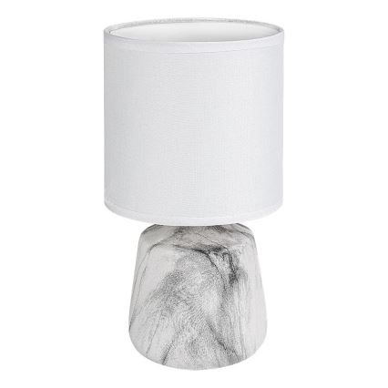 Rabalux - Asztali lámpa 1xE14/40W/230V fehér/márvány dekor