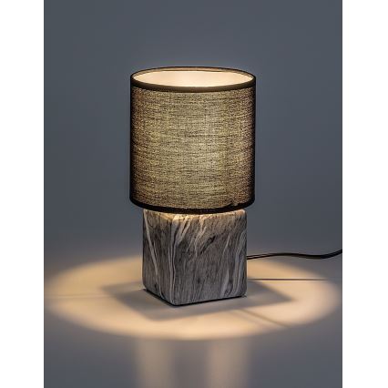 Rabalux - Asztali lámpa 1xE14/40W/230V fekete/márványmintás