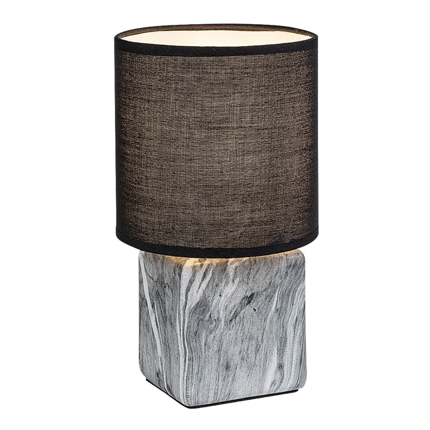 Rabalux - Asztali lámpa 1xE14/40W/230V fekete/márványmintás