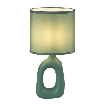 Rabalux - Zöld asztali lámpa 1xE14/40W/230V