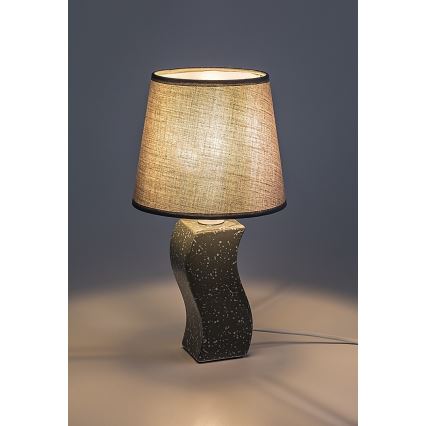 Rabalux - Szürke asztali lámpa 1xE14/40W/230V