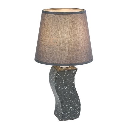 Rabalux - Szürke asztali lámpa 1xE14/40W/230V